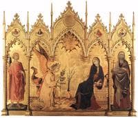 The Annunciation with Two Saints