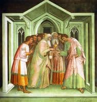 Judas Receives Thirty Pieces of Silver