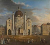 View of Karlskirche, Vienna
