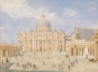 St Peter's and Piazza, Rome
