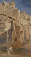Ravine and Bridge, Spain