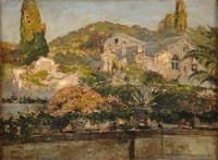 Evening at Villa Falconieri