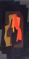 Gouache Study for Abstract Composition