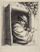 Smoker at the Window