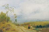 A Peep at the Metropolis from Hampstead Heath, London