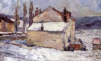 Landscape in the Snow