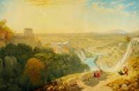 Rome from Tivoli, Italy