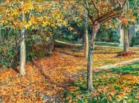 Carpet of Leaves, Giverny