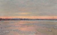 Winter Twilight on the Charles River