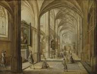 Interior of a Gothic Church