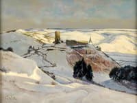 Castle Reiferscheid in Winter