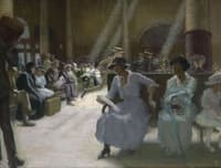 In the Station Waiting Room, Boston