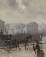 Hansom Cab in London