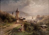 The Steegertor in Bacharach on the Rhine
