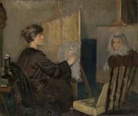 Lilian Wescott Hale in the Fenway Studios