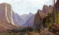 Yosemite Valley from Inspiration Point, California