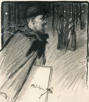 Self-Portrait Facing Right
