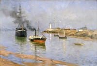 The Harbor at Honfleur