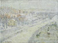 Winter Landscape: Washington Bridge