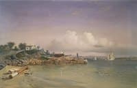 View near New London, Connecticut