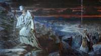 Moses Going up Mount Nebo