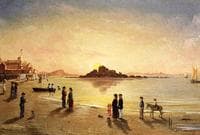 Sunset at Saint Malo
