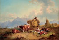 Harvest Scene near Salzburg