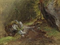Sunny Woodland Path
