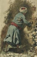 Study of a Moor in Blue