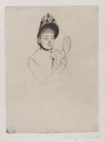 Femme au Mirroir