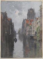 Behind the Groote Kirk, Dordrecht