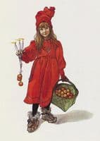 Brita as Iduna (Title page of the Christmas edition of 'Idun')