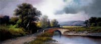 Stone Bridge Crossing Hudson River