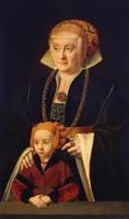 Portrait of a Woman with Her Daughter