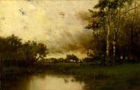Pasture by a Pond