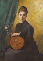 Portrait of Ellen M. Brown( Mrs. Ellen Berry)