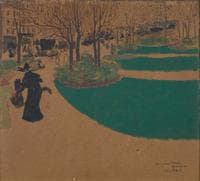 Fashionable Lady, Square des Batignolles
