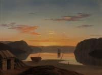 Fanciful View of Mount Desert and the Entrance to Somes Sound