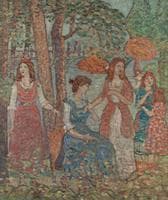 Figures in a Park