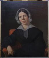 Lady Holding Glasses