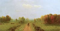 Carriage on a Country Road