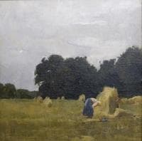 Peasant In A Field
