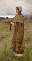 Shepherdess in the Fields