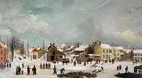 Winter Scene in Brooklyn