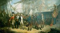 Spanish Officers Surrendering Their Sword to Nelso