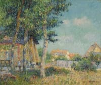 Cottage Under Trees