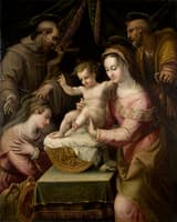 Holy Family with Saints Margaret and Francis