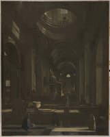 Interior of a Reformation Church