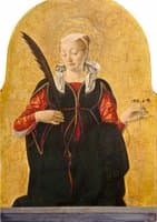 Saint Lucia (from the Griffoni-polyptych)
