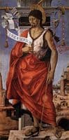 Saint John the Baptist from the Griffoni  Polyptych